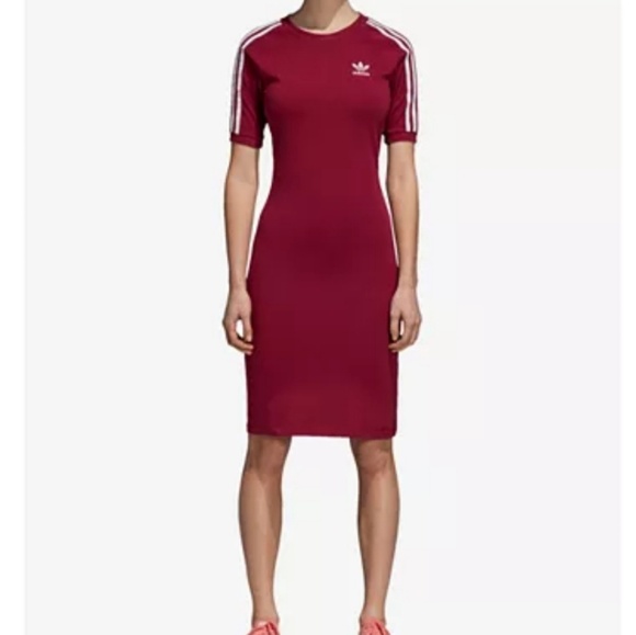 adidas Dresses & Skirts - NWT Adidas Knee Length T-Shirt Bodycon Dress adidas Dresses & Skirts - NWT Adidas Knee Length T-Shirt Bodycon Dress